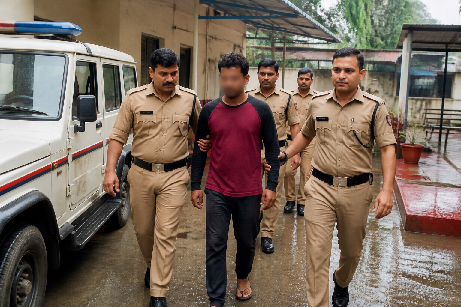 Khatima police arrest man accused of assaulting wife and children while drunk