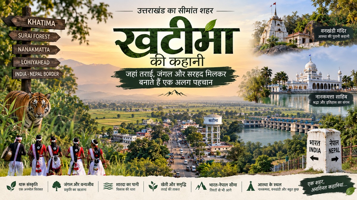 खटीमा की कहानी: जहां तराई, जंगल और सरहद मिलकर बनाते हैं एक अलग पहचान