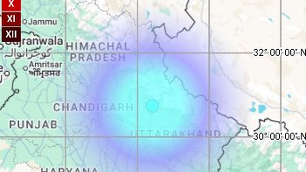 उत्तरकाशी में 4.2 तीव्रता का भूकंप, 11 किलोमीटर गहराई में आया झटका