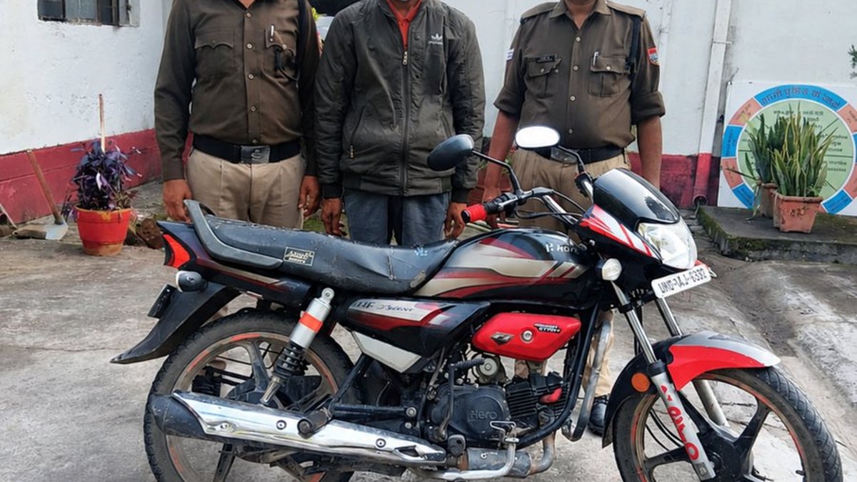 Chorgalia police recover stolen HF Deluxe worth ₹40,000, arrest 46-year-old Lalit Mohan Chufal