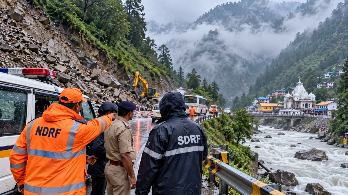 उत्तरकाशी में बारिश के अलर्ट पर प्रशासन सतर्क, चारधाम यात्रियों और ट्रेकर्स की सुरक्षा के लिए टीमें