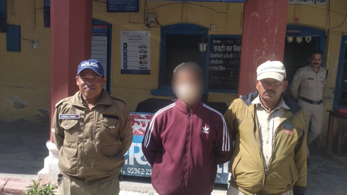 ऑपरेशन प्रहार: अल्मोड़ा पुलिस ने धारा 138 एनआई एक्ट के वारंटी नरेश बाल्मिकी को पकड़ा