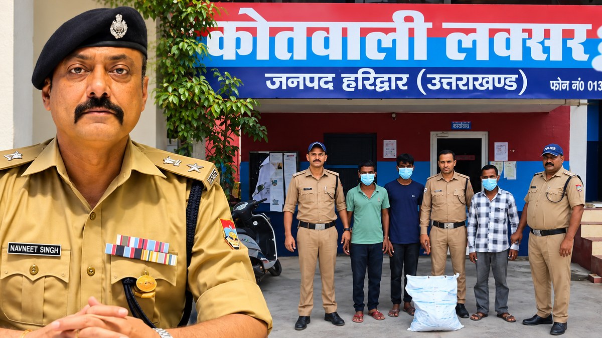 Laksar police arrest 03 accused in elderly man’s drugging and robbery case linked to TVS Apache
