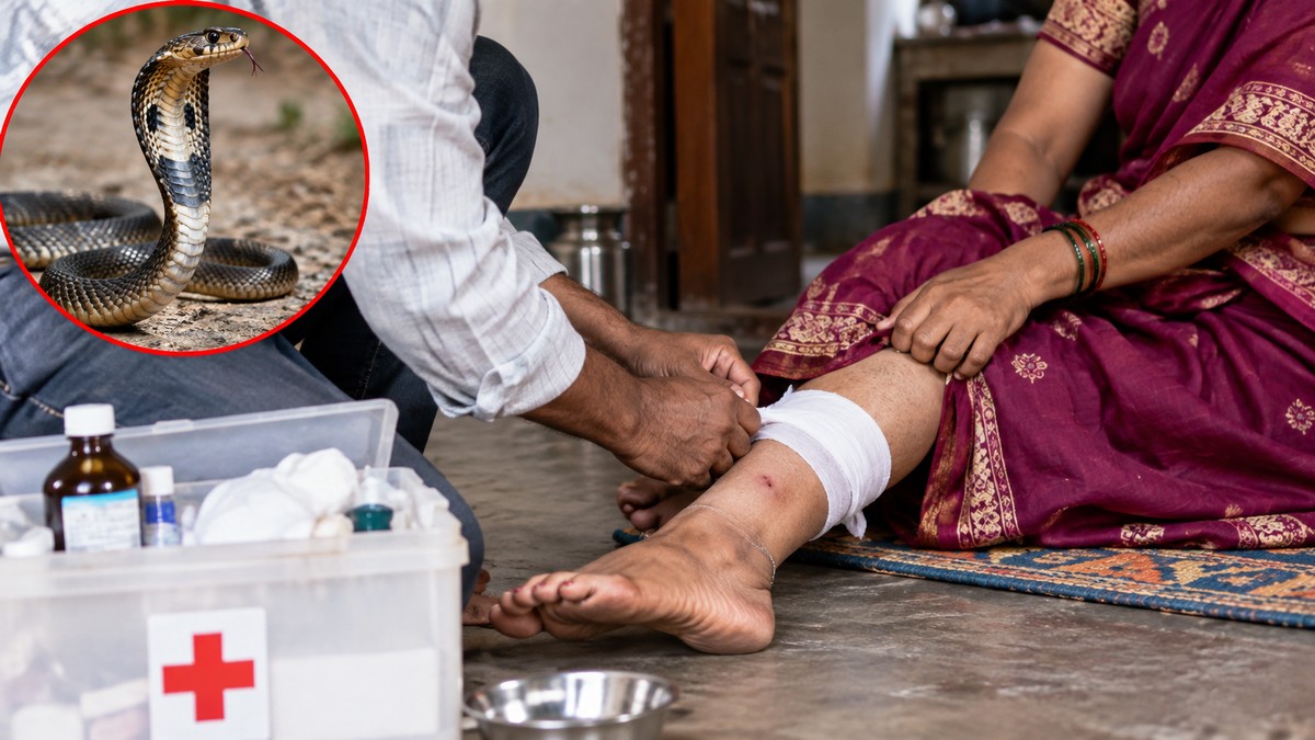 26-year-old woman bitten by snake in Pithoragarh’s Vishad area