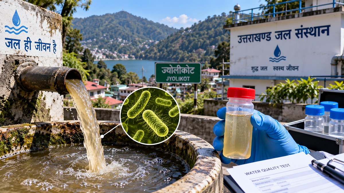 Nainital water tests find faecal bacteria in Jeolikot-area supplies