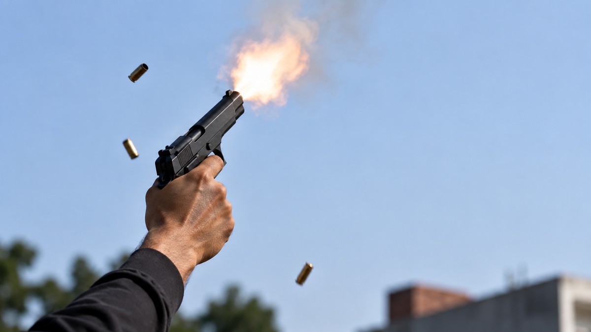 Rudrapur police book man after video allegedly shows firing in Transit Camp