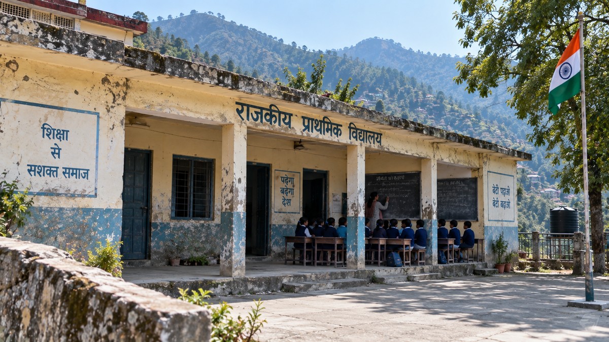 Tehri school built in 1996 houses 19 children as locals seek urgent repairs