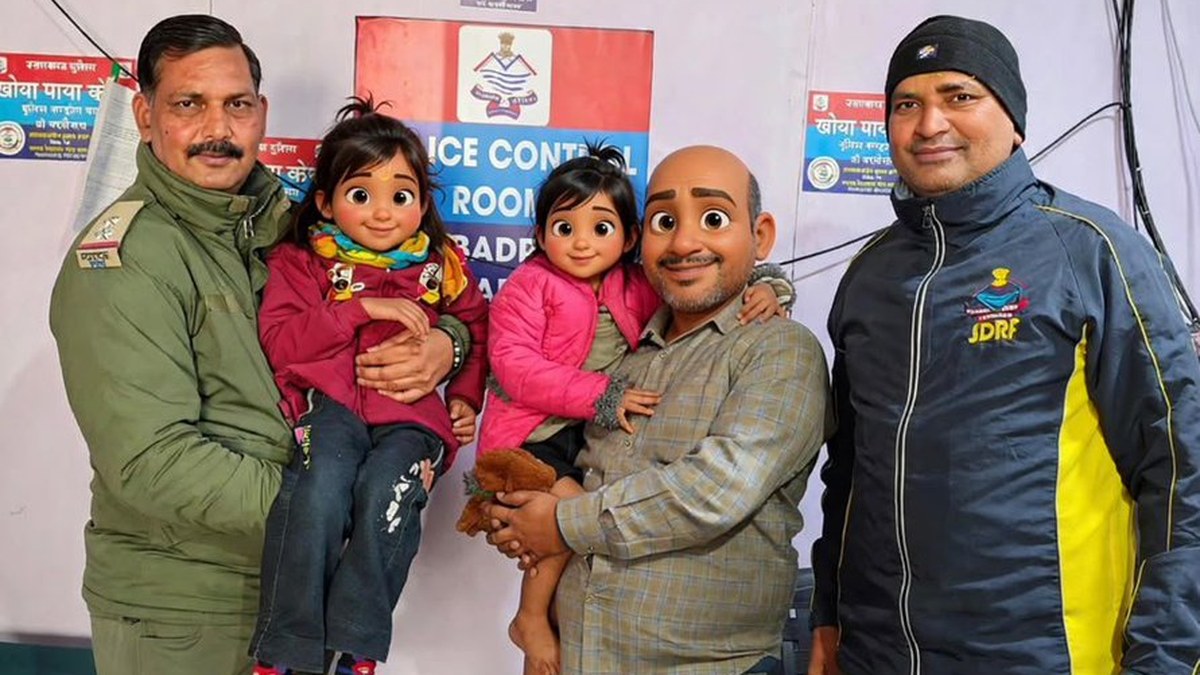 बद्रीनाथ धाम में भीड़ से बिछड़ी 4 वर्षीय बच्ची, चमोली पुलिस ने परिवार से मिलाया