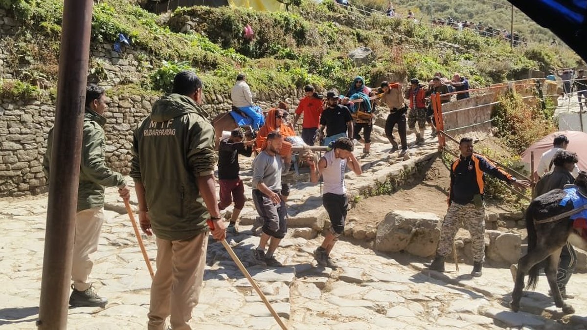 Kedarnath pilgrroute sees ongoing checks of mule operators, hawkers and visitor services