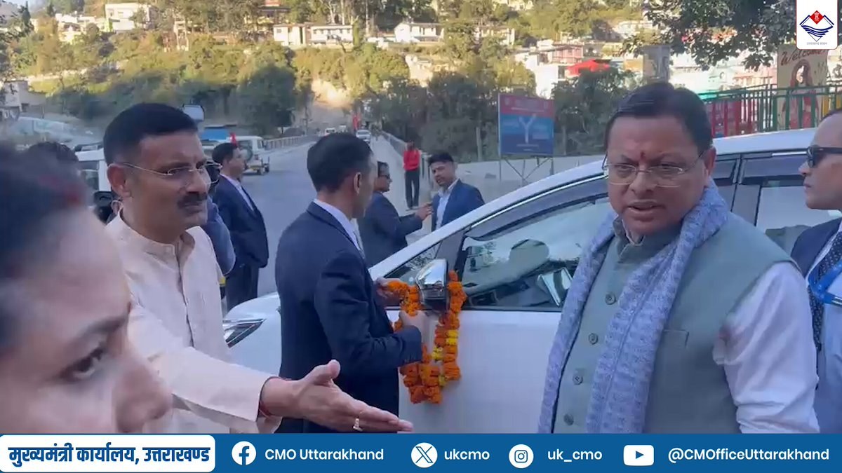 Uttarakhand CM Pushkar Singh Dhami drinks tea at Srinagar Chungi shop, backs ‘Local for Vocal’