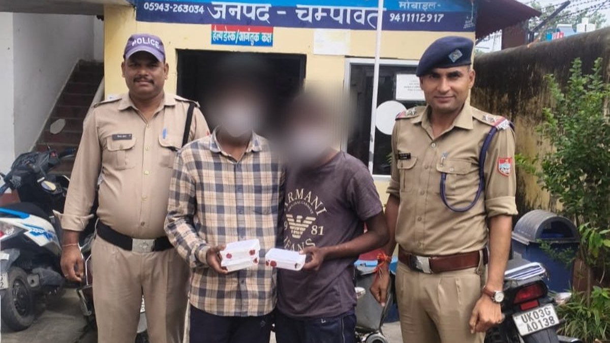 Operation Prahar: Banbasa Police Arrest 2 With 6.85 Grams of Illegal Smack