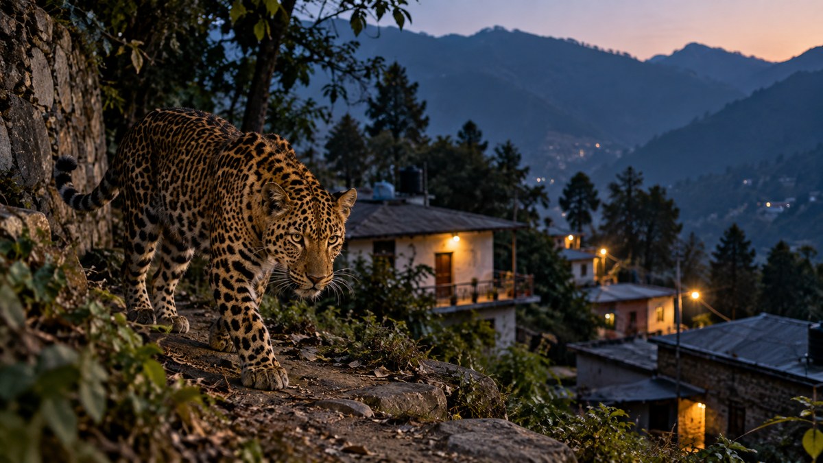 Leopard attacks goats in Pithoragarh’s Bisabajed, villagers seek forest action