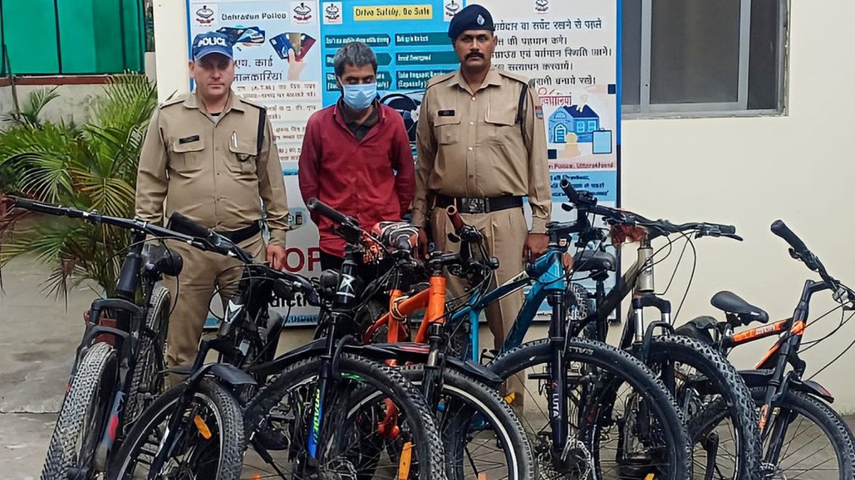 Dehradun Police arrest bicycle-theft accused within 24 hours, recover 6 additional bicycles