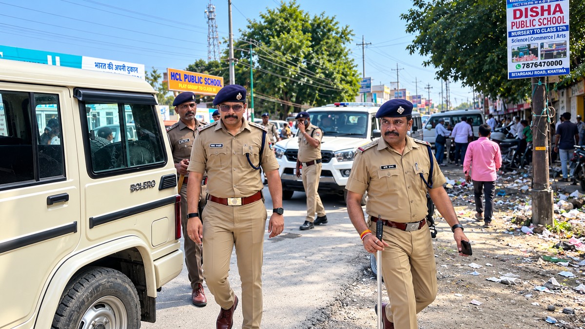 Udham Singh Nagar Police Tightens Security for Kichha, Siraulikalan Municipal Polls