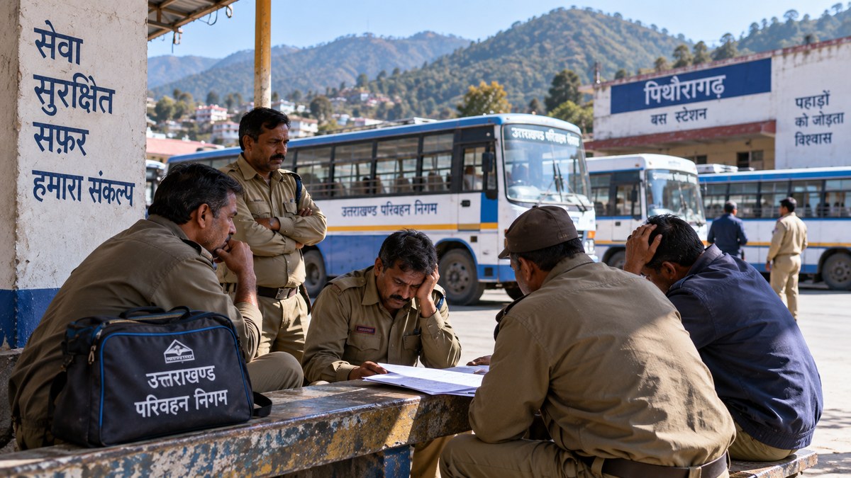 Pithoragarh depot staff await 3 months of salary as bus services face disruption