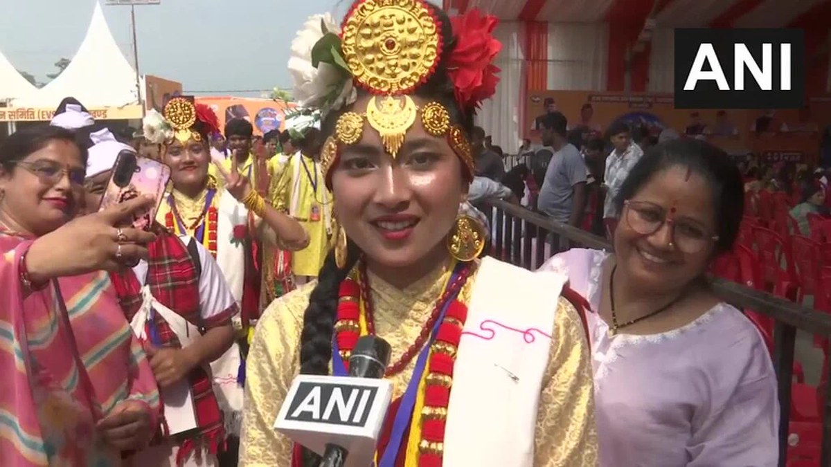 Sikkim tribal visitor showcases Magar heritage while experiencing cultures in Khatima, Uttarakhand