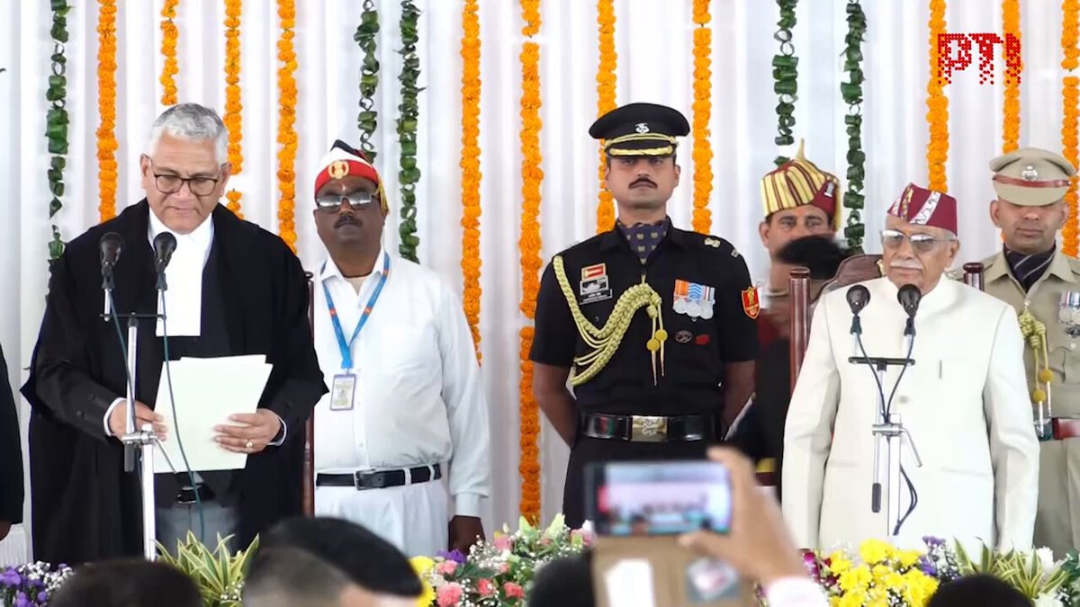 Dhal Singh Bisen takes oath as Uttarakhand Governor at Lok Bhavan ceremony