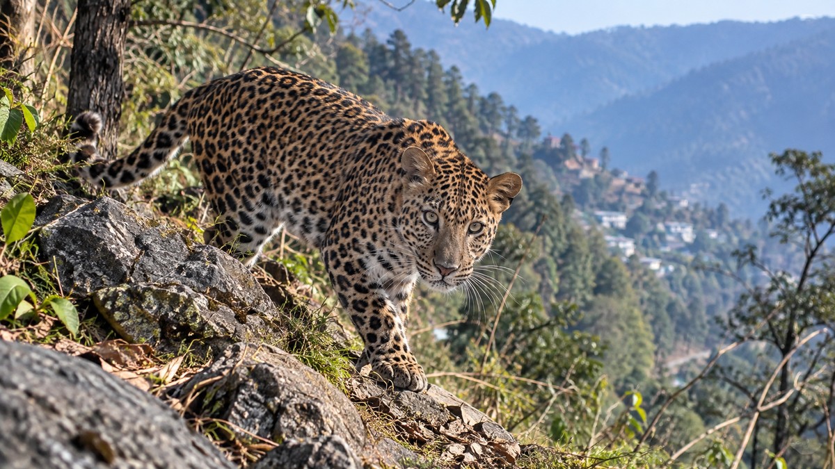 2 injured after leopard attacks motorcycle near Dunda’s Khattukhal