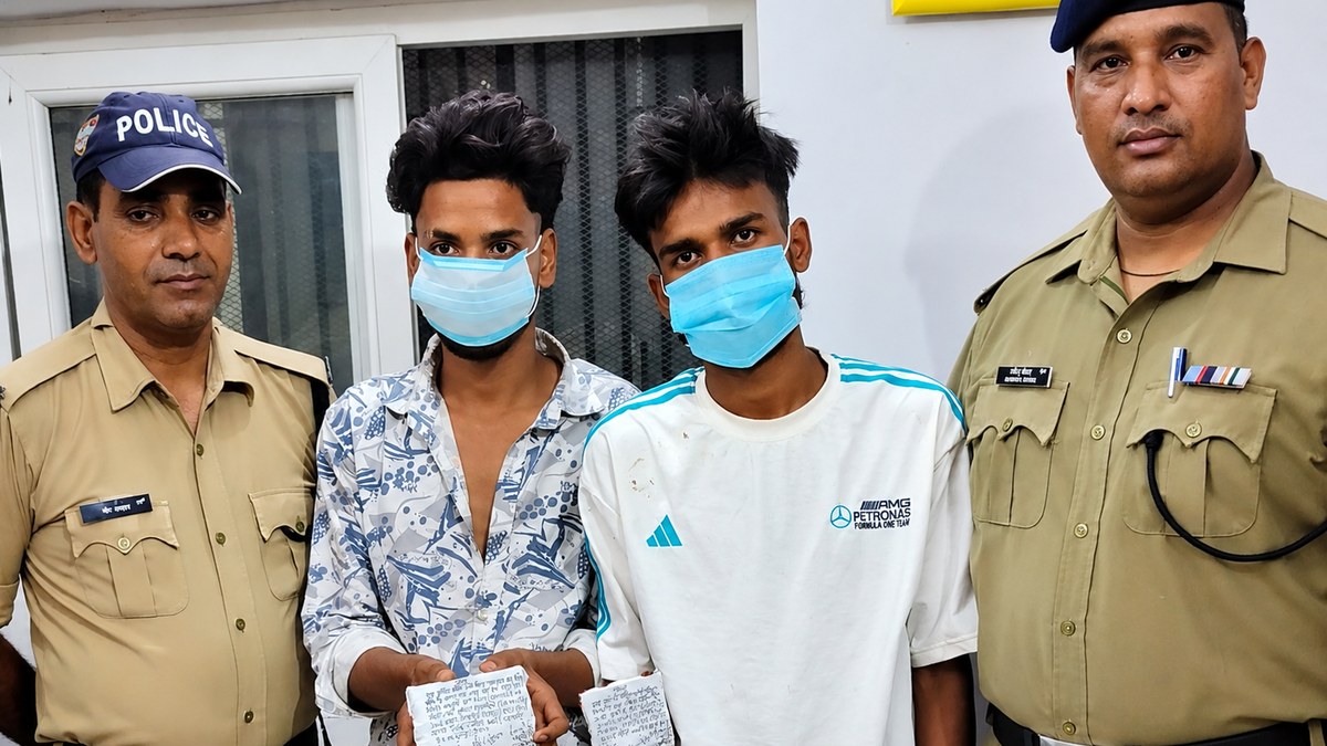 Banbhulpura police arrest 2 men over purse-snatching incident near railway station