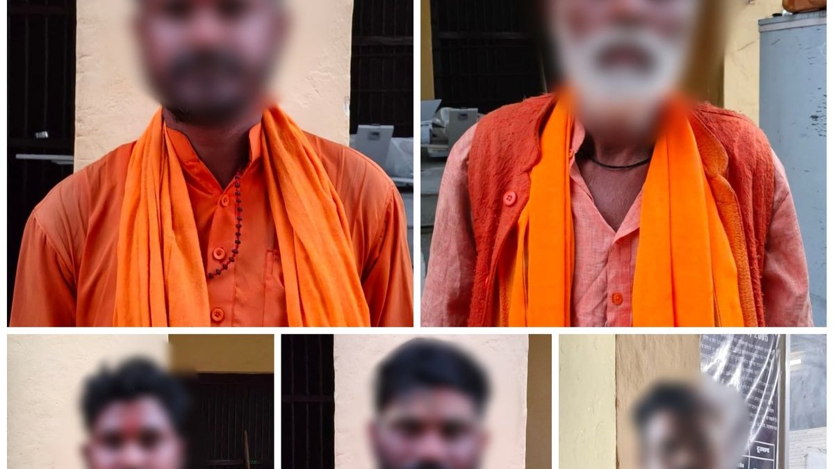 Tanakpur Police Verify 5 Men Dressed as Babas, Issue Challans Under Section 81