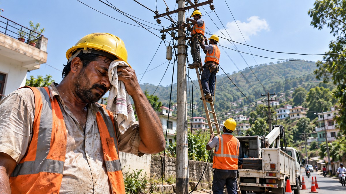 8-hour power shutdown disrupts homes, shops and Sidcul units in Rudrapur