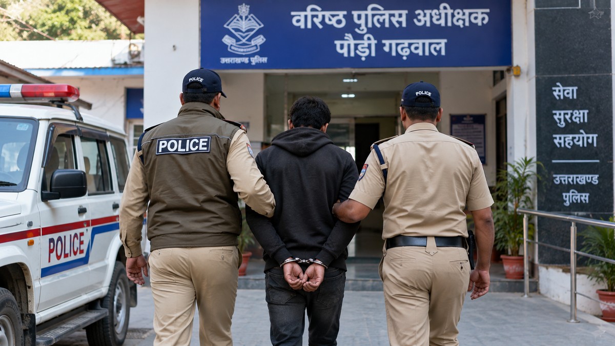 Kotdwar Police Arrest West Bengal Man in 1,34,999 Online Fraud Case
