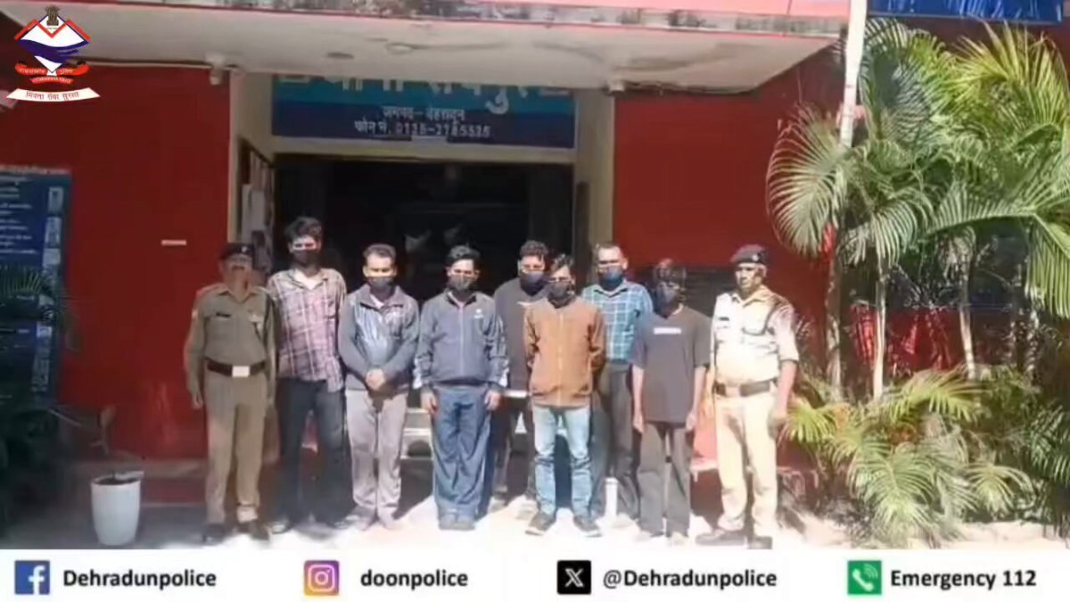 रायपुर में सार्वजनिक जगहों पर मारपीट और हुड़दंग के आरोप में 08 लोग गिरफ्तार