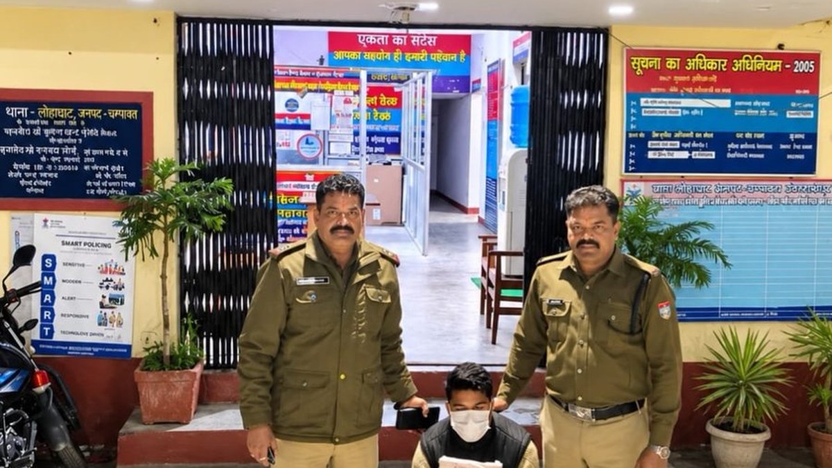 Lohaghat police arrest man after recovering 100 Malta-brand pouches of alleged illegal liquor