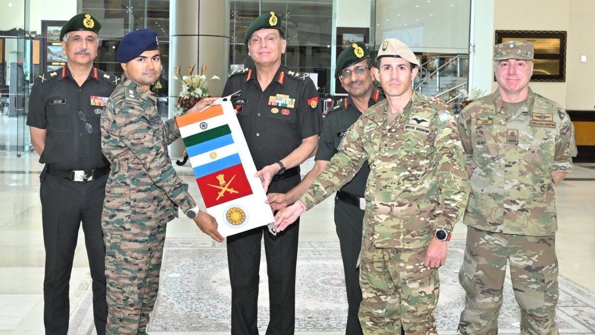 Army Chief General Dhiraj Seth flags in Indo-Argentine team after twin Himalayan summits