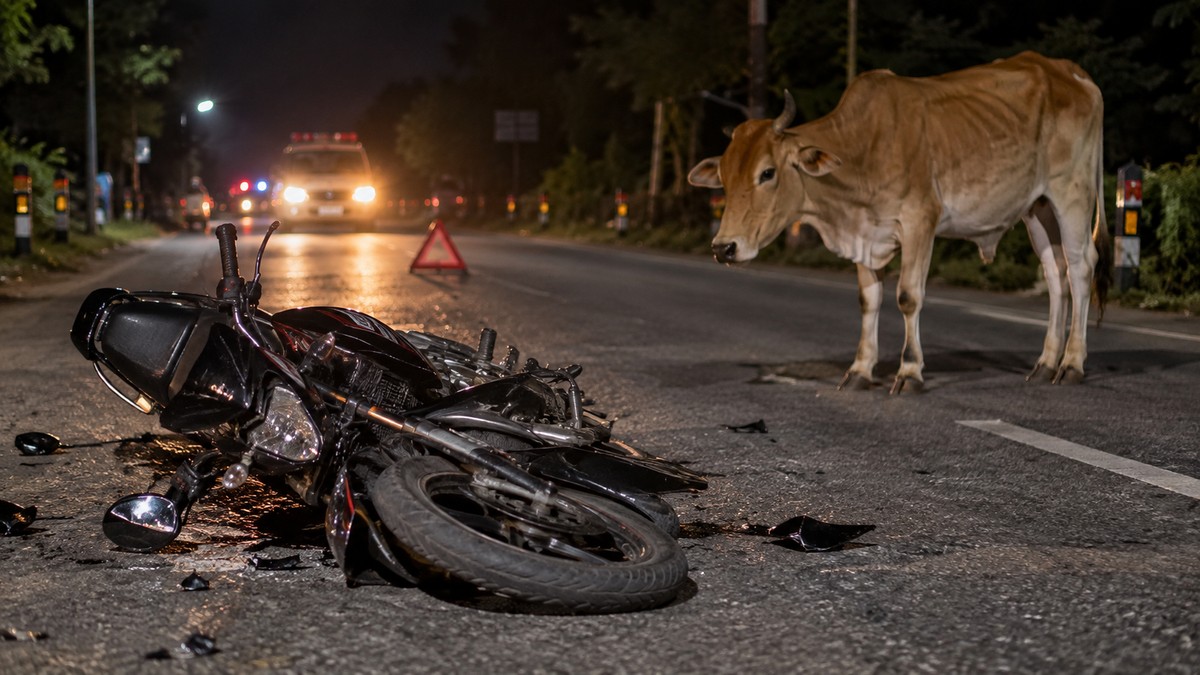 Rudrapur crash kills 19-year-old biker, cousin critically injured