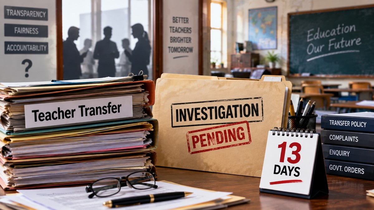 Bageshwar teacher transfer probe still pending after 13 days, complaints deepen