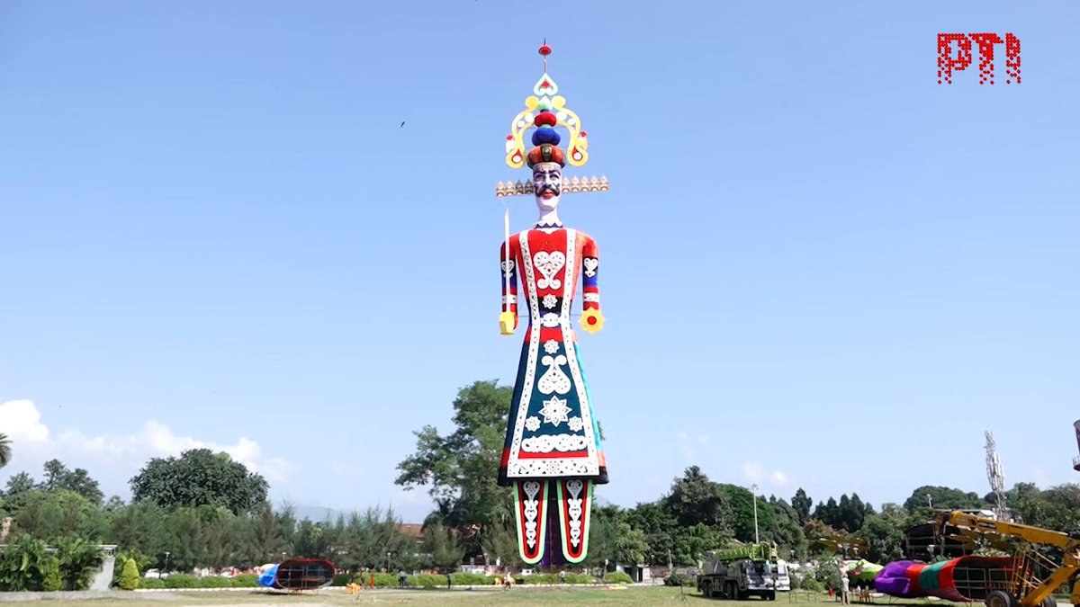 देहरादून में दशहरे पर 181 फुट ऊंचे रावण का पुतला जलाया जाएगा