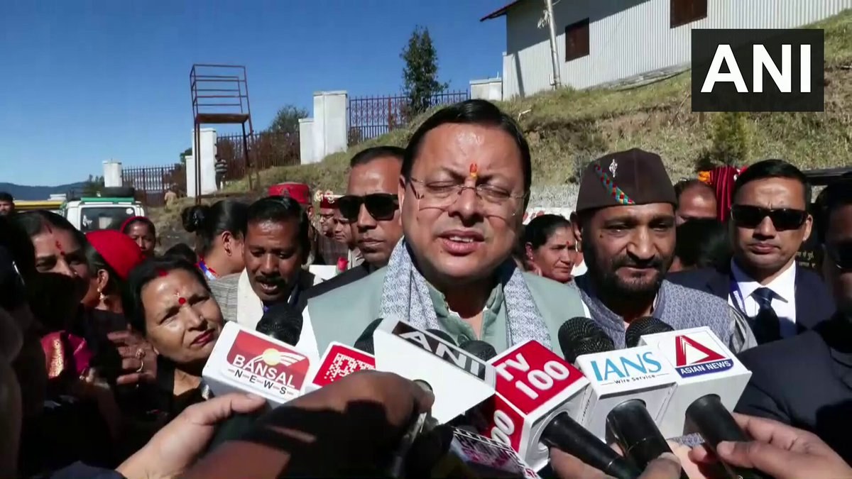 Dhami announces Rs 231 crore Gairsain projects and Rs 122 crore lake plan in Uttarakhand