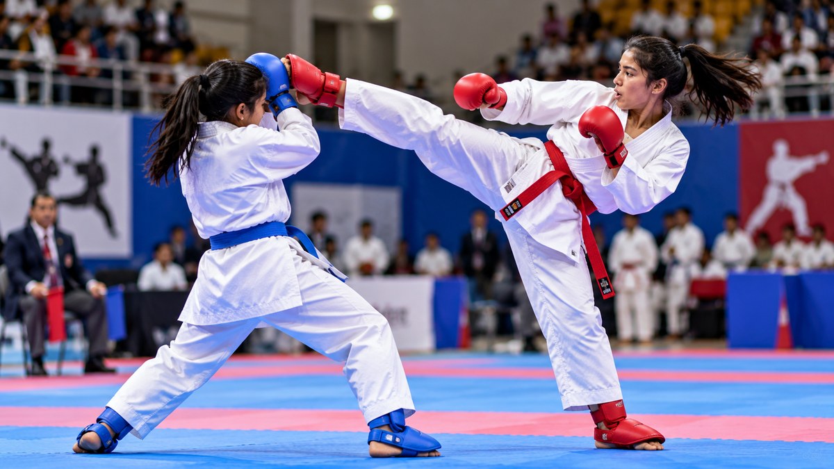 Khatima’s Krishna Yadav wins gold in under-19 karate at state-level Khel Mahakumbh CM Trophy