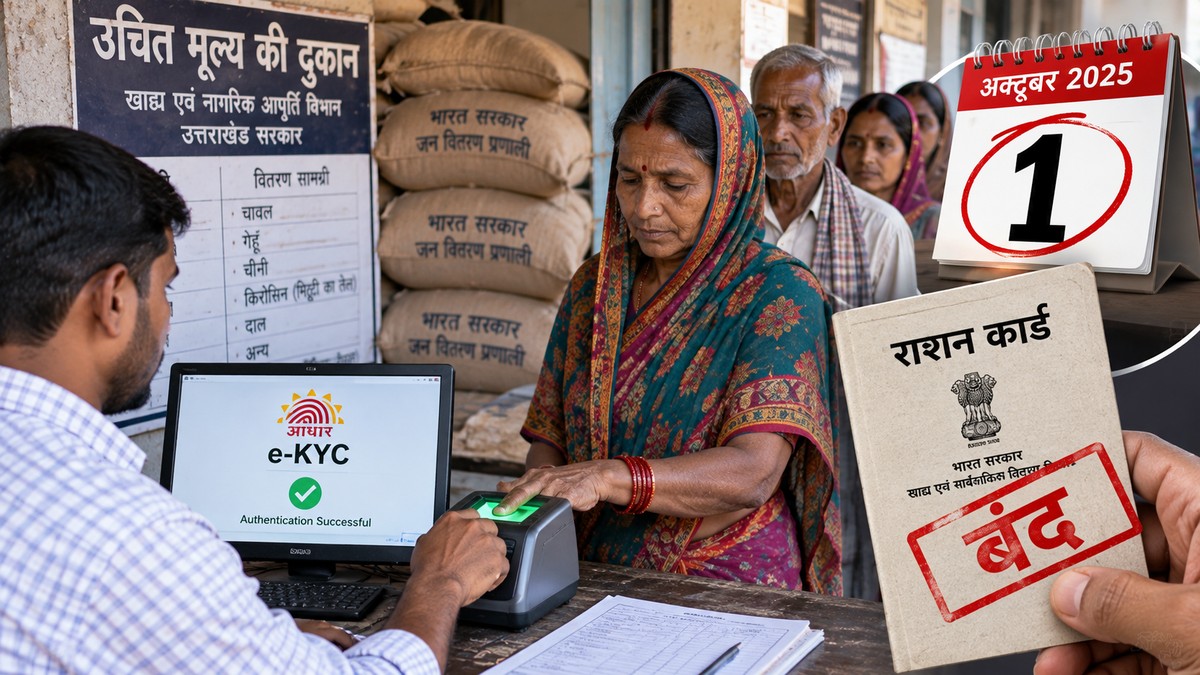 Tehri to begin ration card deactivation process from 1 October