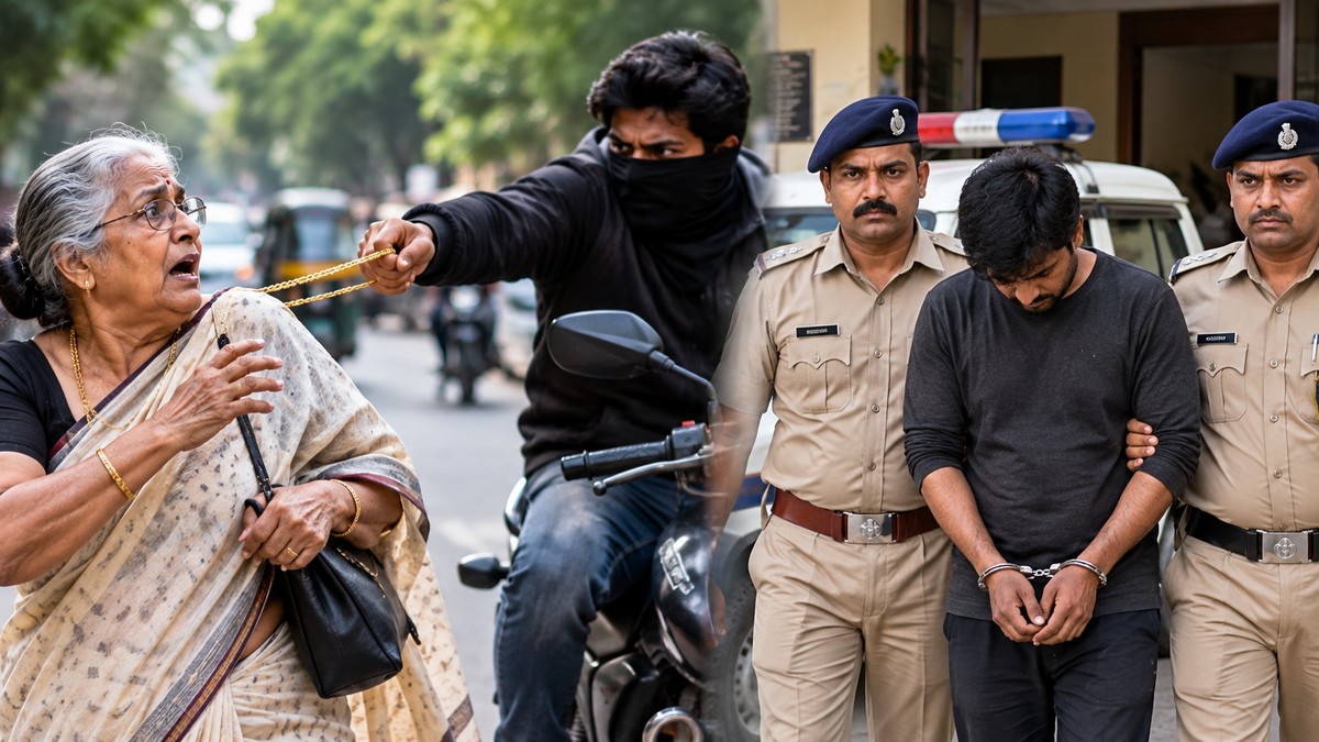 Roorkee police arrest tenant in elderly woman’s chain-snatching case