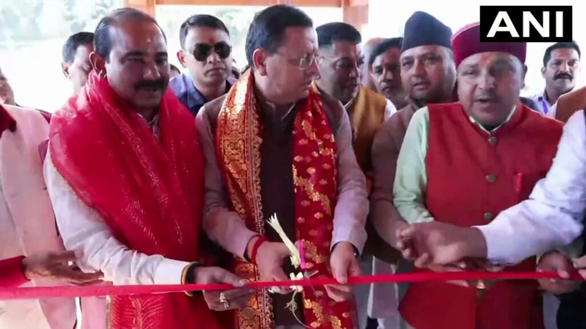 Uttarakhand CM Pushkar Singh Dhami attends Champawat programmes for district development projects