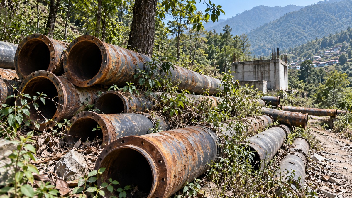 Uttarkashi’s Kafnaul water scheme remains incomplete after 2 and a half years