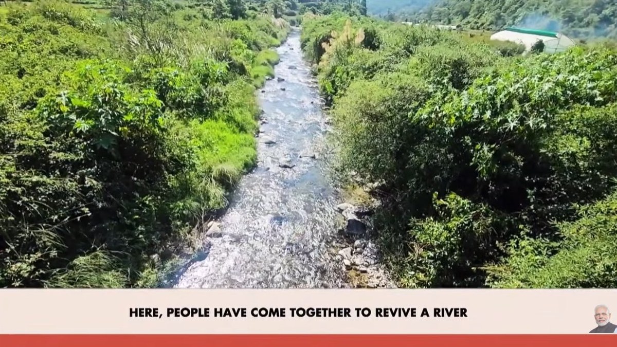 PM Modi highlights Tehri Garhwal’s Heval river revival in 139th Mann Ki Baat episode