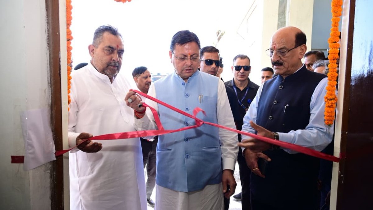 Dhami launches ₹20.55 crore projects at Uttarakhand medical university in Selakui