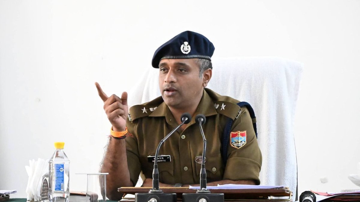 Nainital SSP Dr Manjunath T.C. orders strict security for festivals and Assembly session