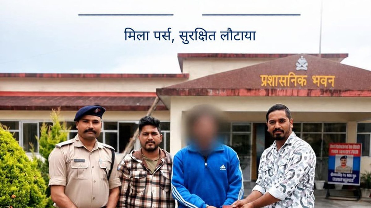 Purse found on Tiloun Highway returned after Ajay and Hargovind Mehta’s honest handover