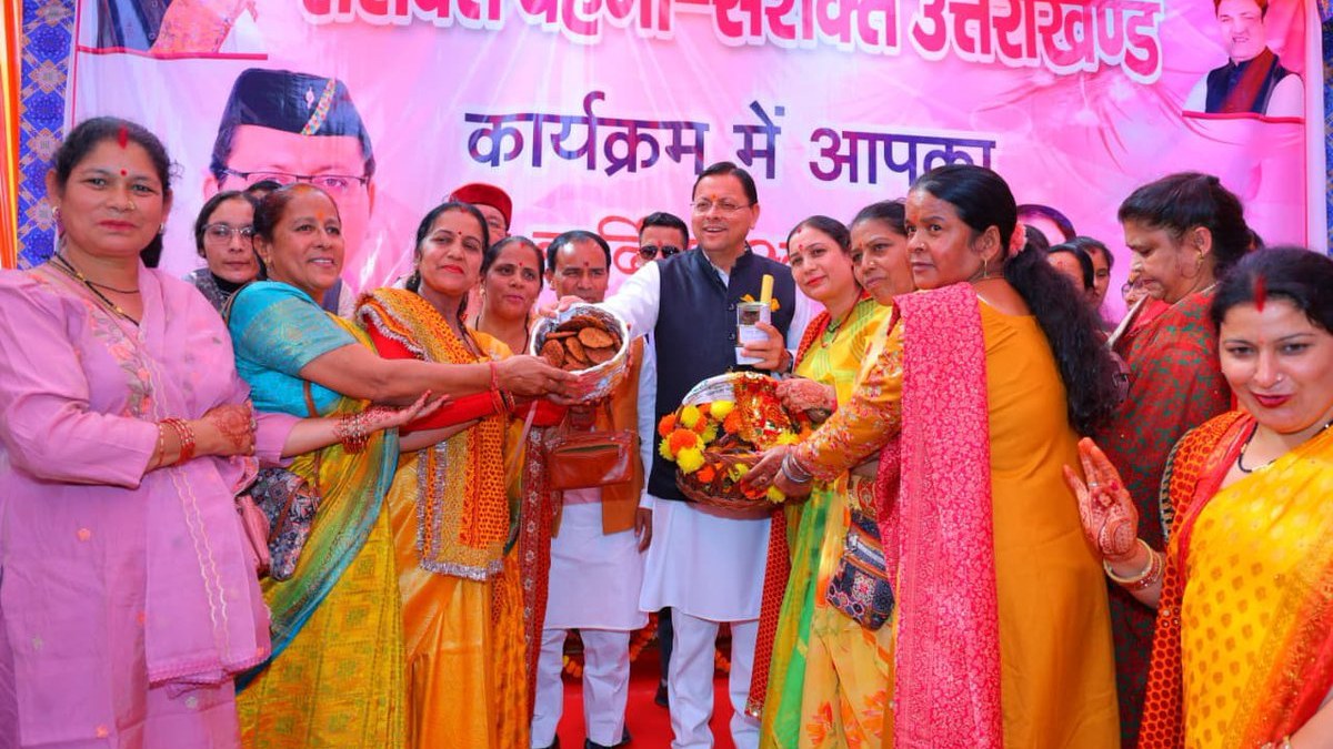 Pushkar Singh Dhami launches Srinagar city bus service after 9 years, opens ₹9.13 crore projects
