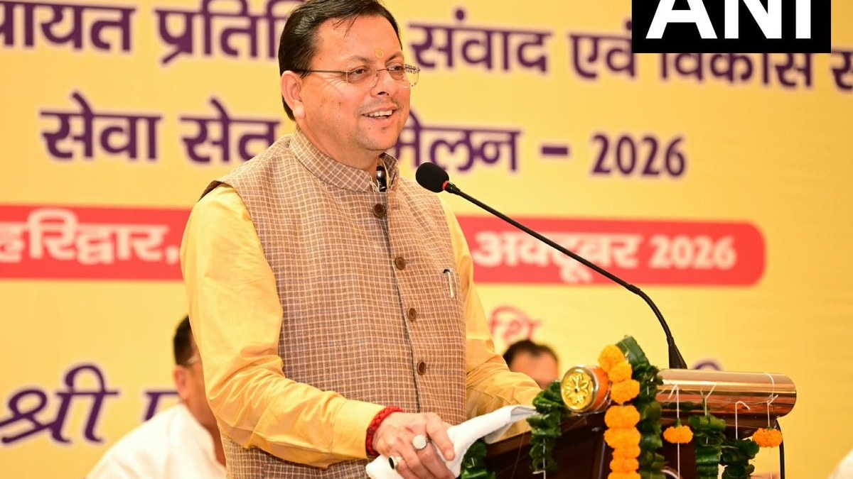 CM Dhami links empowered panchayats to Uttarakhand’s grassroots development drive in Haridwar