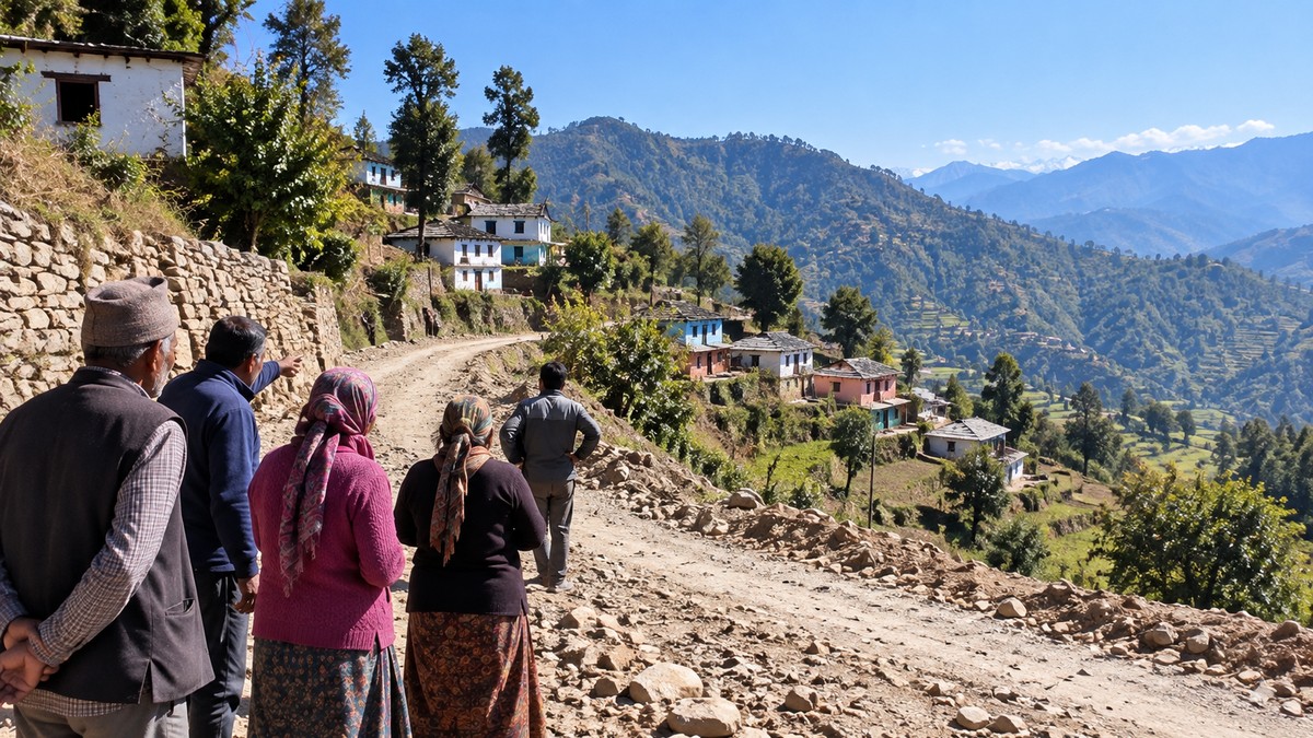 Tehri villages await 1.5-km road link to Devalsari tourist site