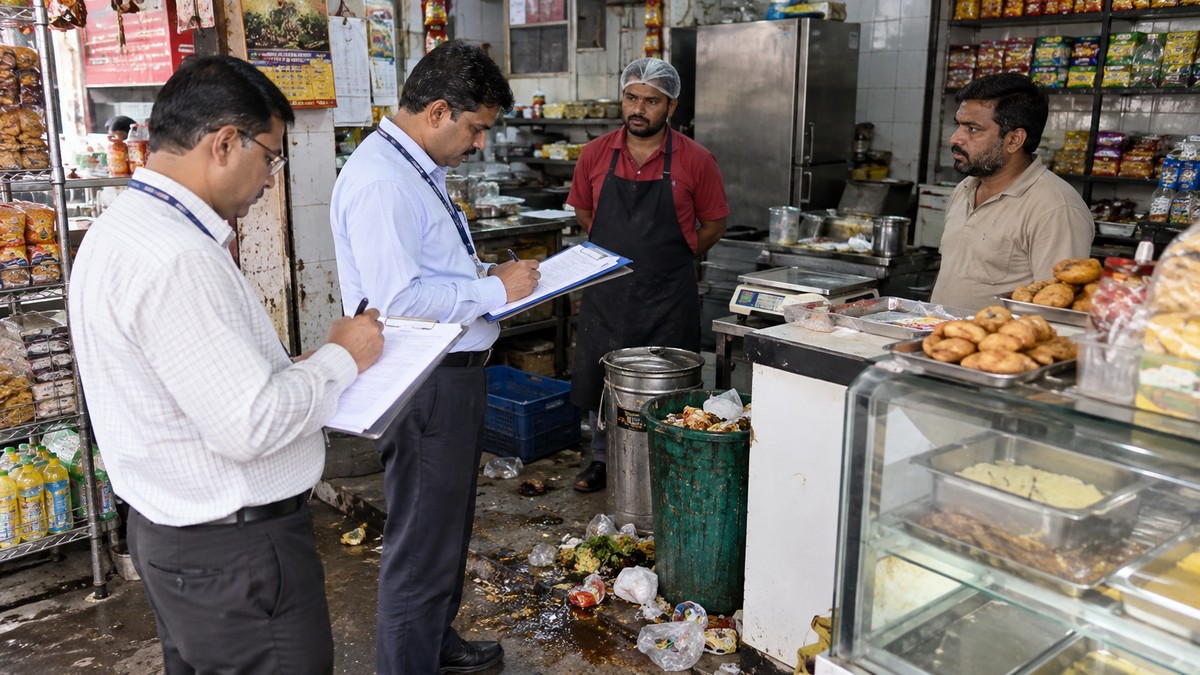 Khatima food safety drive takes 5 samples, issues 2 notices